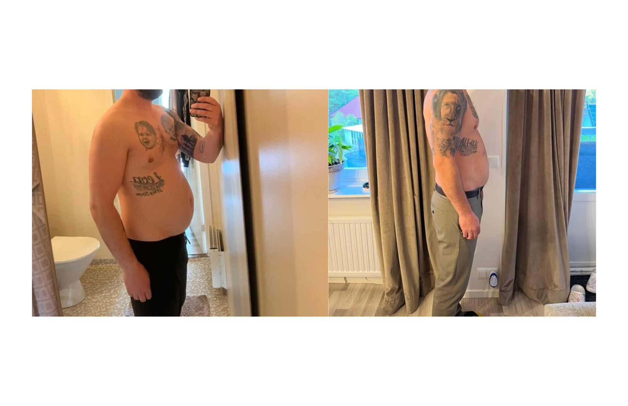 Shkelqim's transformation